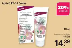 De Online Drogist ActivO PR-10 Crème aanbieding