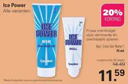 De Online Drogist Ice Power aanbieding