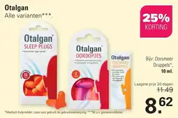 De Online Drogist Otalgan Oordopjes aanbieding