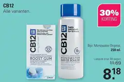 De Online Drogist CB12 Mondwater aanbieding