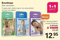 De Online Drogist Breathtape aanbieding