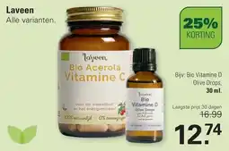 De Online Drogist Laveen Bio Acerola Vitamine C aanbieding