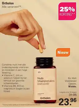 De Online Drogist Ortholon Multi Vitamineralen aanbieding