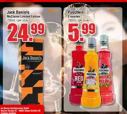 Ter Huurne Holland Markt Jack Daniels McClaren Limited Edition aanbieding