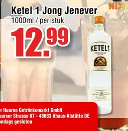 Ter Huurne Holland Markt Ketel 1 Jong Jenever aanbieding