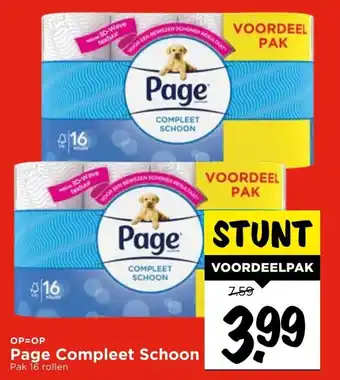 Vomar Voordeelmarkt Page Compleet Schoon aanbieding