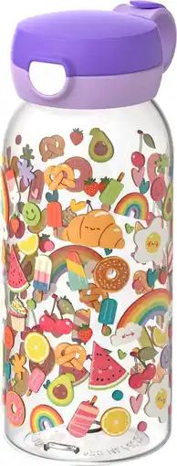 Intratuin Mepal drinkfles met flipdop Campus Food Fest 600 ml aanbieding