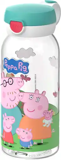 Intratuin Mepal drinkfles met flipdop Campus Peppa Pig 600 ml aanbieding