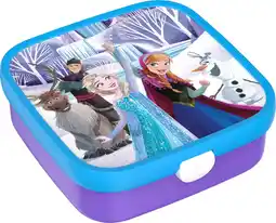 Intratuin Mepal Bento broodtrommel Campus Frozen blauw 18,4 x 18,2 x 6,5 cm aanbieding
