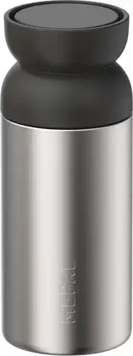 Intratuin Mepal koffiebeker Ellipse zwart 350 ml aanbieding
