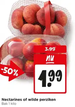 Jumbo Nectarines of wilde perziken aanbieding