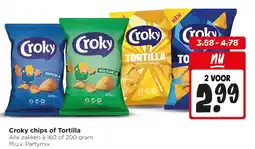 Jumbo Croky chips of Tortilla aanbieding