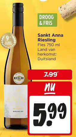 Jumbo Sankt Anna Riesling aanbieding