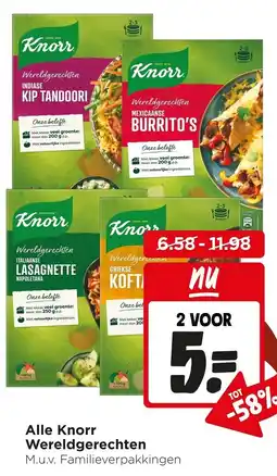 Jumbo Alle Knorr Wereldgerechten aanbieding