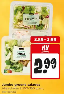 Jumbo Jumbo groene salades aanbieding
