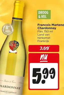 Jumbo Francois Martenot Chardonnay aanbieding