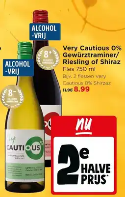 Jumbo Very Cautious 0% Gewürztraminer/ Riesling of Shiraz aanbieding