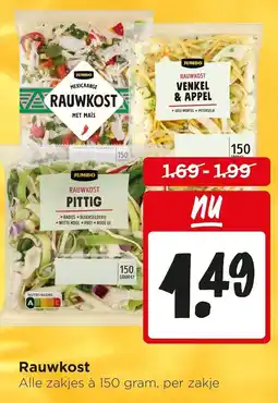 Jumbo Rauwkost aanbieding
