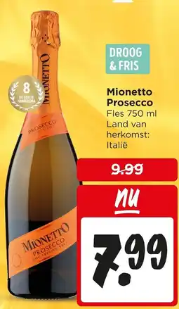 Jumbo Mionetto Prosecco aanbieding