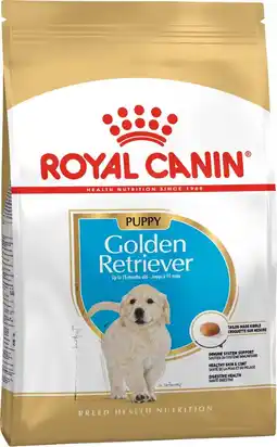Intratuin Royal Canin hondenvoer brokken Golden Retriever puppy 3 kg aanbieding
