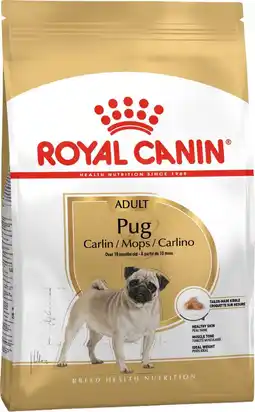 Intratuin Royal Canin hondenvoer brokken Mopshond adult 3 kg aanbieding