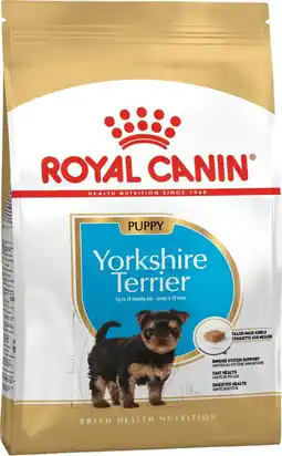 Intratuin Royal Canin hondenvoer brokken Yorkshire Terriër puppy 1,5 kg aanbieding