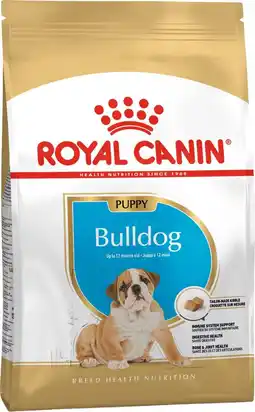 Intratuin Royal Canin hondenvoer brokken Bulldog puppy 3 kg aanbieding