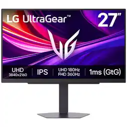 MediaMarkt LG Ultragear 27g810a-b - 27 Inch Hdr 4k 3840 X 2160 Pixels Ips (in-plane Switching) aanbieding