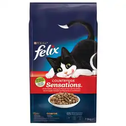 Pets Place Felix Countryside Sensations - Kattenbrokken - Rund&Kip&Groente 7,5 kg aanbieding