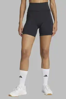 Wehkamp adidas Performance sportshort Optimé zwart aanbieding