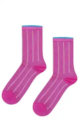 Wehkamp Happy Socks sokken Lily Short roze aanbieding