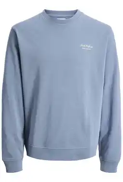 Wehkamp JACK & JONES ESSENTIALS sweater blauw aanbieding