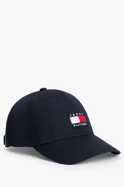 Wehkamp Tommy Hilfiger pet met vlaglogo donkerblauw aanbieding