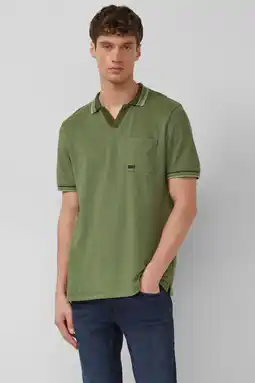 Wehkamp s.Oliver regular polo groen aanbieding