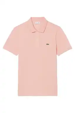 Wehkamp Lacoste slim polo roze aanbieding