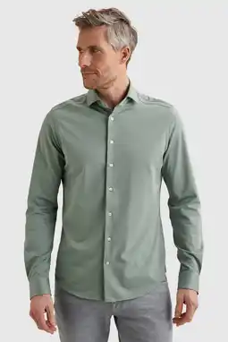 Wehkamp Vanguard regular casual overhemd lichtblauw aanbieding