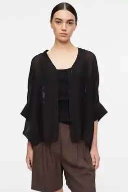 Wehkamp comma blouse zwart aanbieding
