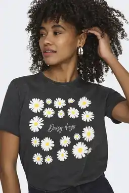 Wehkamp ONLY T-shirt zwart aanbieding
