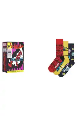 Wehkamp Happy Socks giftbox sokken MARVELâ„¢ Spider-Man - multi (set van 3) aanbieding
