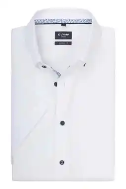 Wehkamp Olymp regular casual overhemd wit aanbieding
