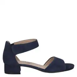 Wehkamp Caprice Carla suède sandalettes donkerblauw aanbieding