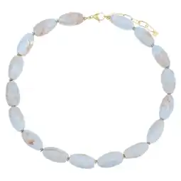 Wehkamp By Jam Gioielli kralenketting lichtblauw aanbieding