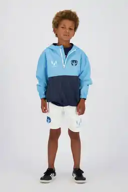 Wehkamp Messi anorak blauw aanbieding