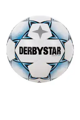 Wehkamp Derbystar Junior voetbal Solaris Light wit/blauw maat 5 aanbieding