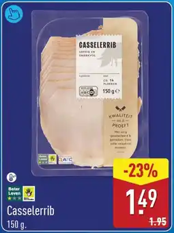 ALDI Casselerrib aanbieding