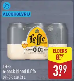 ALDI Leffe blond 0.0% aanbieding
