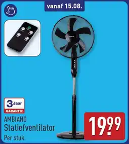 ALDI Ambiano statiefventilator aanbieding