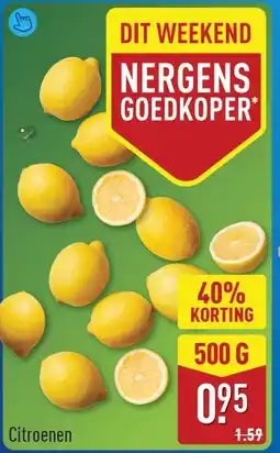 ALDI Citroenen aanbieding