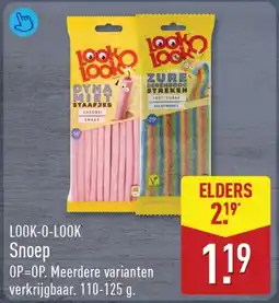 ALDI Look-o-look snoep aanbieding