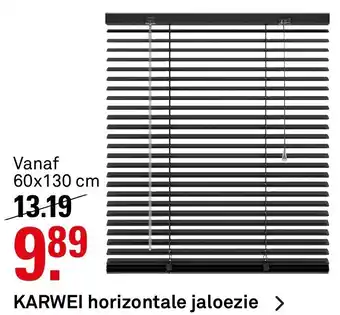 Karwei Karwei horizontale jaloezie 60x130 cm aanbieding